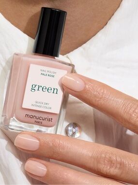 Pale Rose Nail Polish — Soft Pink Finish